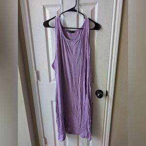 Purple Sleeveless Dress